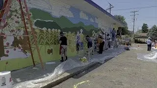 Fresh Market Mural