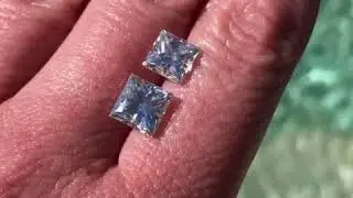 ZAYA Moissanite vs NEO Moissanite - Princess Cut