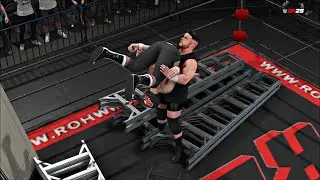 WWE 2K25 - Kevin Steen vs El Generico - ROH LADDER MATCH - PS5 Gameplay
