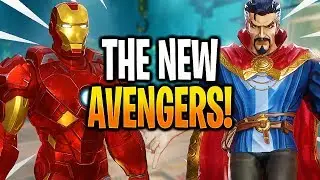 THE NEW AVENGERS TEAM SHOWCASE & GAMEPLAY! - MARVEL Strike Force - MSF