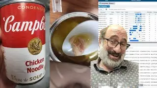 Campbell's Chicken Noodle Soup Proteomics by Mass Spec Everything