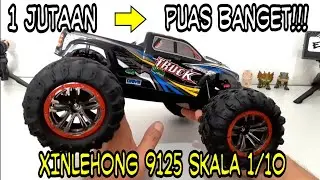 Gagah Besar & Bertenaga RC Monster Truck 1/10 Indonesia 🇮🇩 Xinlehong 9125 Skala 1/10