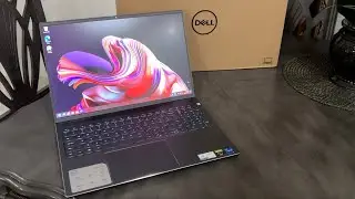 Распаковка и настройка ноутбука Dell Inspiron 16 Plus