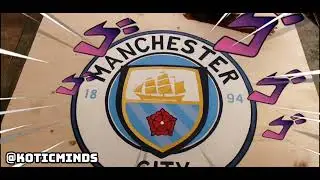 Manchester City Soccer Team end Table 