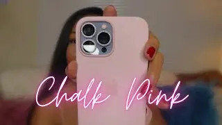 🍎Apple Iphone 13 Pro Max Silicone Case  in Chalk Pink | Maureen Scott