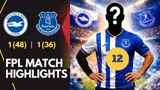FPL GW24 HIGHLIGHTS: LATE 90' MINUTE HEARTBREAK! 🚨 | Brighton vs Everton Highlights