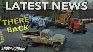SNOWRUNNER LATEST NEWS PC & LOADS OF CONSOLE MODS UPDATE