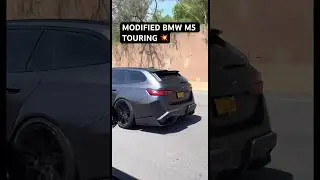 2025 BMW M5 TOURING SOUNDS INSANE! #bmw #shorts #youtubeshorts #cars