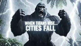 King Kong 🦍 vs Giant Lion 🦁 | Epic Titan Battle | Savage Clash of