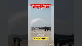 #mig21 #indianairforce #indiadefencepower #airforce #aircraft #indianarmy #indiannavy #farwell