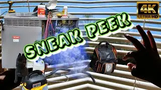 Sneak Peak! Maintenance on my home HVAC system (Premiering soon)