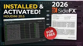 Houdini FX 20.5 | FREE Download, Install & Activate on Windows — Step by Step (All Levels)