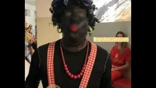 Professor Racista Blackface 