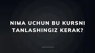 Boshqa kurslarda nima afzalligi bor?