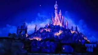 Felix Family Visit Japan Tokyo Rapunzel's Lantern Festival DisneySea