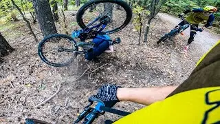 SECRET TRAIL SPOT [КАК ВЫЖИТЬ БЕЗ ШЛЕМА] Trail Riding
