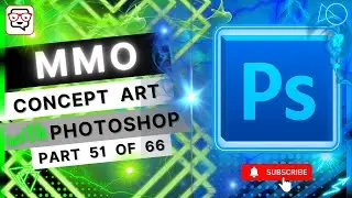 🔴 MMO Concept Art with Photoshop &bull; MMO Game Development &bull; Concept Art for Beginners &bull; (Pt. 51)