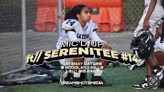 FIRST GIRL MIC&rsquo;d Up &ldquo;It&rsquo;s a Man&rsquo;s Game but I&rsquo;m Playing It 😎 | f. Seeenitee ( 12u Gateway @ Woody )
