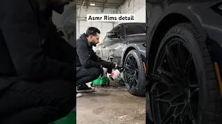 Bmw m4 rims detailing video(Asmr).#cardetailling #detailing #autodetailing #bmw
