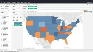 Map: Profit Ratio by Geography