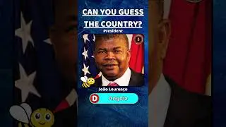 Guess the Country by Its Leader!!👑🌍| Short 215 | Can You Identify the Country?| World Leaders 🗺 Quiz