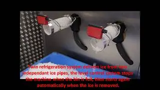 UBE3.500-2R Using Granular Flake Ice At A Fish Processor