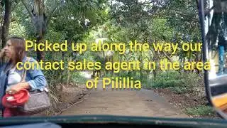 Local Voyager's activities as a Realtor searching possible deals in Pilillia and Tanay, Rizal