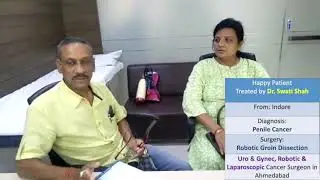 Happy patient after Robotic Groin Dissection surgery