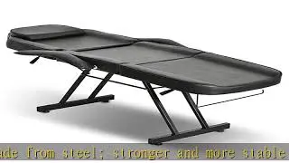 OKAKOPA Spa Tattoo Beds, Facial Massage Table Tattoo Chair Adjustable Salon Beauty Personal Care Eq
