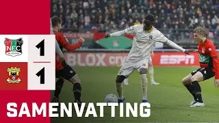 ⚽ Puntendeling in de Goffert | Samenvatting NEC – Go Ahead Eagles