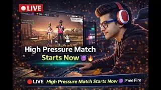 🔴 LIVE | High Pressure Match Starts Now 😈🔥 | Free Fire LIVE