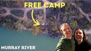 ПОТРЯСАЮЩИЙ бесплатный лагерь на реке Муррей! &mdash; Рыбалка и кемпинг &mdash; Эпизод 5
