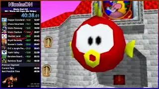 MK64 No Skips - WORLD GORILLA DAY (DK runs)