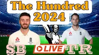 🔴LIVE MATCH SOUTHERN BRAVE  VS TRENT ROCKETS  24TH  MATCH THE HUNDRED  2024