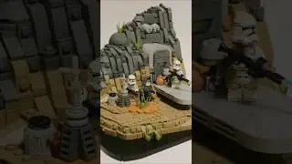 I built a Lego Star Wars MOC!! #fyp #lego #viralshort #legostarwars #starwars #legotutorial #clones