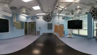360 Grad View: OP-Saal 3 im neuen OP-Zentrum Klinikum Nord (bitte swipen!)