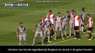 Doelpunt Steven Berghuis - Foute positionering Dylan George