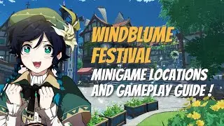 Genshin Impact V1.4 Minigames ?! A Guide on Minigame Location and Short Gameplay Overview