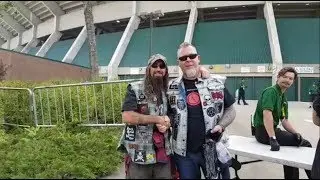 At Metallica Concert. Commonwealth Stadium, Edmonton