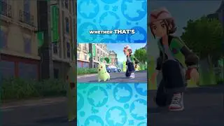 Чикорита эволюционирует в травяного/феерического типа в Pokemon Legends Z-A #chikorita #pokemonle...