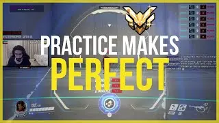 How I warm up EVERY DAY before playing Competitive in Overwatch | CODE: 2Z1OY