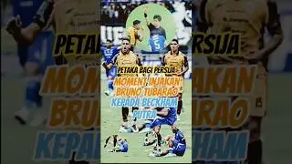 ⚠️ Derbi panas di GBLA!, tapi insiden Bruno Tubarao mendapat kartu merah merubah arah laga. #persib