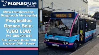 PeoplesBus Optare Solo: YJ60 LUW