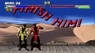 MAME| Ultimate Mortal Kombat 3 UMK3| ERMAC | MASTER II  | GAMEPLAY| PLAYTHROUGH | 1080 60 FPS HD