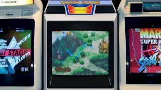 Sega Aero City Candy Cab - Realistic Arcade Bezels for Mame (Horizontal)