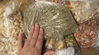 Закупка на год орехов и сухофруктов!//Purchase a year of nuts and dried fruits!