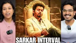 Sarkar MASS Interval Scene Reaction | &ldquo;I AM WAITING&rdquo; 🔥 | Thalapathy Vijay