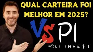 LUCRO FC X POLI INVEST, qual carteira p&uacute;blica performou melhor em 2025?