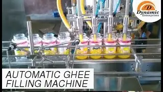 Ghee Filling Machine ghee pet jar filling machine Hot ghee filling machine Automatic ghee filling