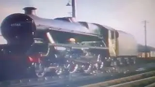British Steam Kingmoor Depot  Carlisle 1966 Trains lined up ready for scrap